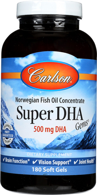 Norwegian Fish Oil Concentrate - 500 Mg Of DHA - 240 Soft Gels