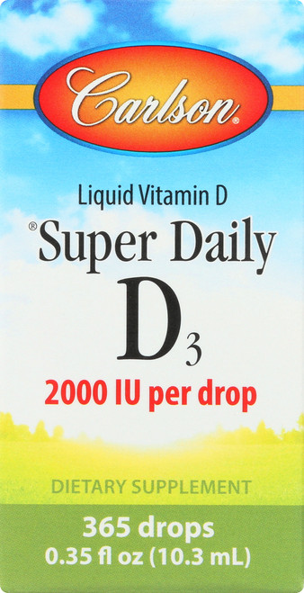 Vitamin D - Super Daily D3 4000 Iu - 365 Each
