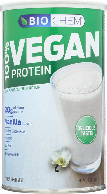 100% Protein Vanilla Vegan 11.4 Oz