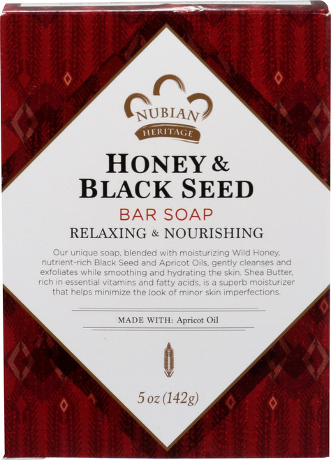 Honey Blkseed Bar Soap Honey & Black Seed