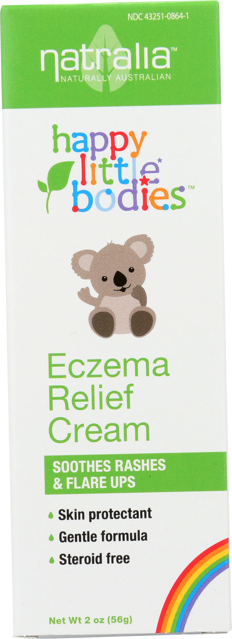 Happy Little Bodies Cream Eczema Relief 2 Ounce 56 Gram