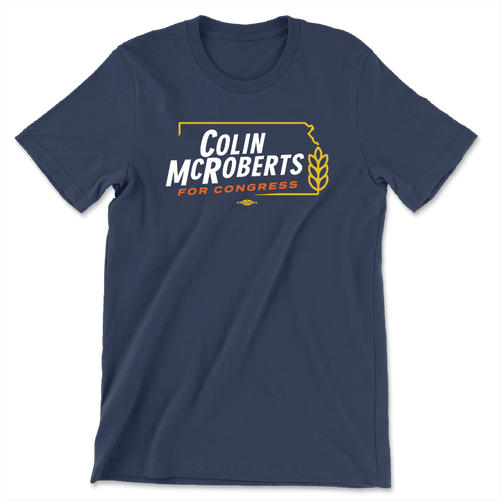 Colin McRoberts (Unisex Navy Tee)
