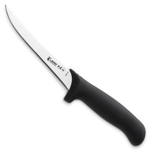 JERO P4 6" Curved Boning Knife, Black JERO P4 6" Curved Boning Knife, Black