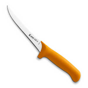 JERO P4 6" Curved Boning Knife, Yellow JERO P4 6" Curved Boning Knife, Yellow