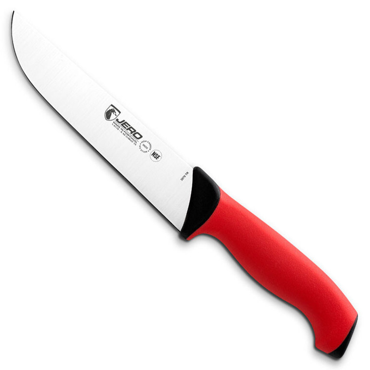 JERO TR 7" Butcher and Slicing Knife, Red
