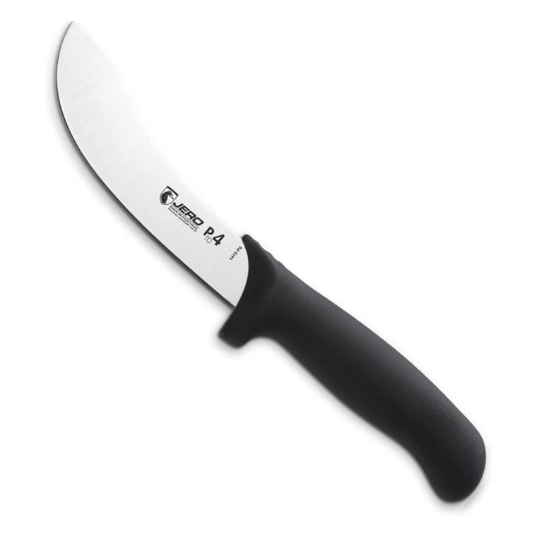 JERO P4 6" Beef Skinning Knife, Black