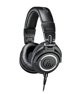 ATH-M50X professional monitor headphones (angled view) ATH-M50X professional monitor headphones (angled view)