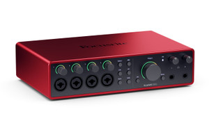 FOCUSRITE Scarlett 18i16 4th Gen (front angle view) FOCUSRITE Scarlett 18i16 4th Gen (front angle view)