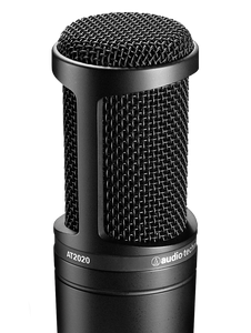 AUDIO-TECHNICA AT2020 Cardioid Condenser Microphone (angle view) AUDIO-TECHNICA AT2020 Cardioid Condenser Microphone (angle view)
