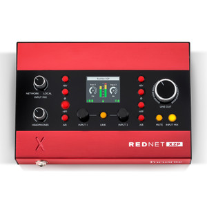FOCUSRITE PRO RedNet-X2P (top view) FOCUSRITE PRO RedNet-X2P (top view)