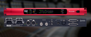 FOCUSRITE PRO REDNET-D16RMKII (Front and rear views) FOCUSRITE PRO REDNET-D16RMKII (Front and rear views)