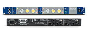 FOCUSRITE PRO ISA-TWO (front and rear view) FOCUSRITE PRO ISA-TWO (front and rear view)