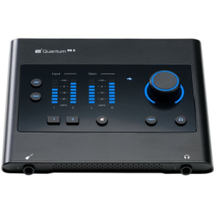 PRESONUS Quantum-ES2 USB-C Audio Interface (front elevated view) PRESONUS Quantum-ES2 USB-C Audio Interface (front elevated view)