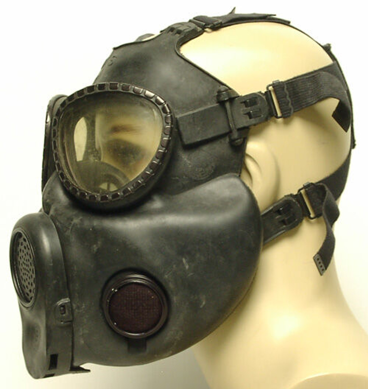 Gas Mask Us Armed Forces M17 Standard W Drinking Tube Hero Outdoors 9135