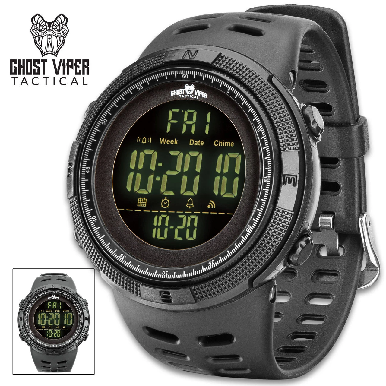Mini Ghost Watch Ghost Viper Tactical Digital Water-Resistant Watch - Hero Outdoors