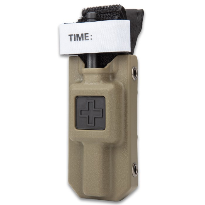 Trailblazer OD Emergency Tourniquet Carrier Pouch Tan Hero Outdoors