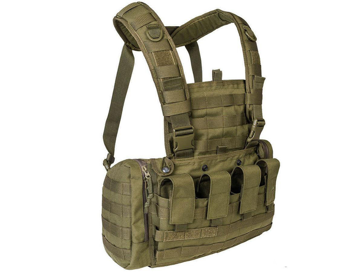 Tasmanian Tiger Mk2 Chest rig G36 オリーブ Tasmanian Tiger MKII Universal Chest Rig (Color: OD Green) - Hero