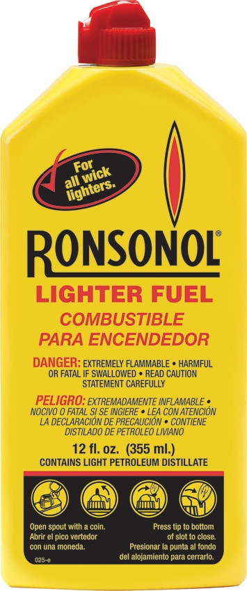 Ronsonol Lighter Fluid 12/12oz Hero Outdoors