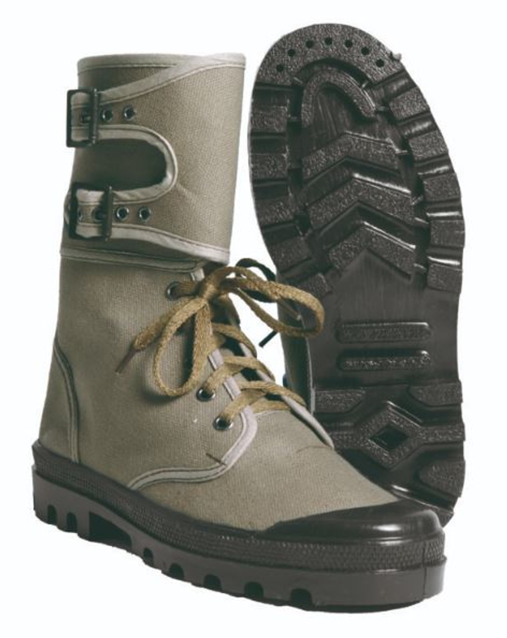 canvas combat boots