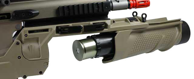 EGLM Type 40mm Grenade Launcher For ASC MK16 MK17 Series Airsoft