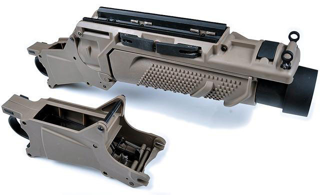 EGLM Type 40mm Grenade Launcher For ASC MK16 MK17 Series Airsoft