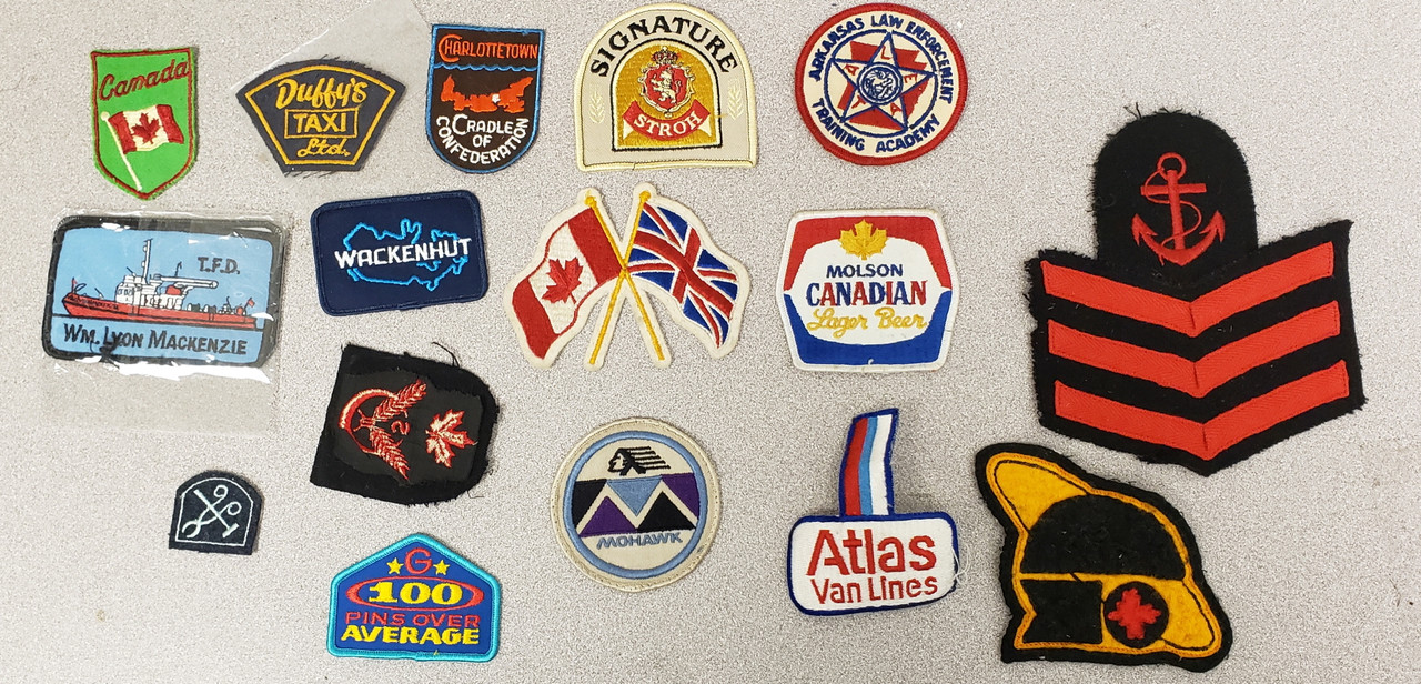 Misc. Authentic Issue Patch Lot - 119 Patches - Hero Outdoors