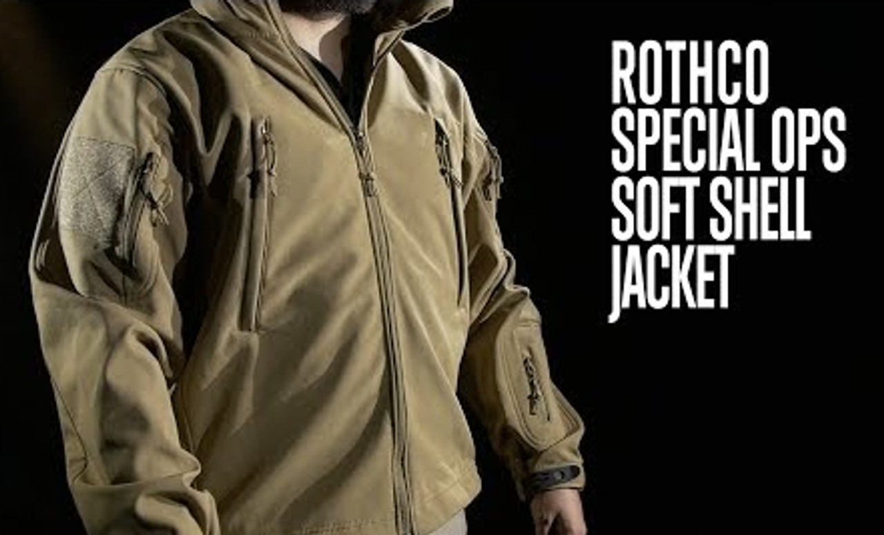 Rothco 3-in-1 Spec Ops Soft Shell Jacket - Coyote Brown - Hero