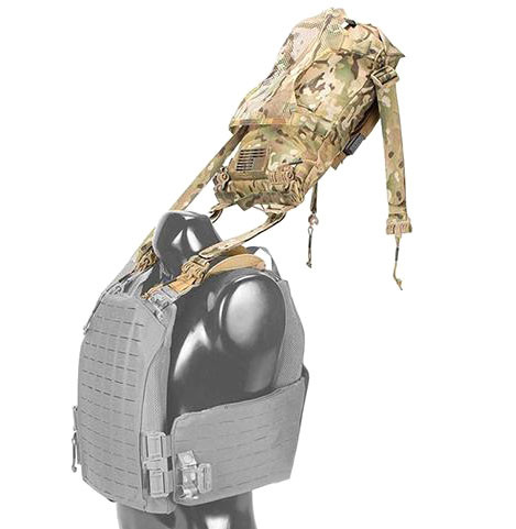 FirstSpear Vertical Envelopment Pack w/ Folding Top Hero Outdoors