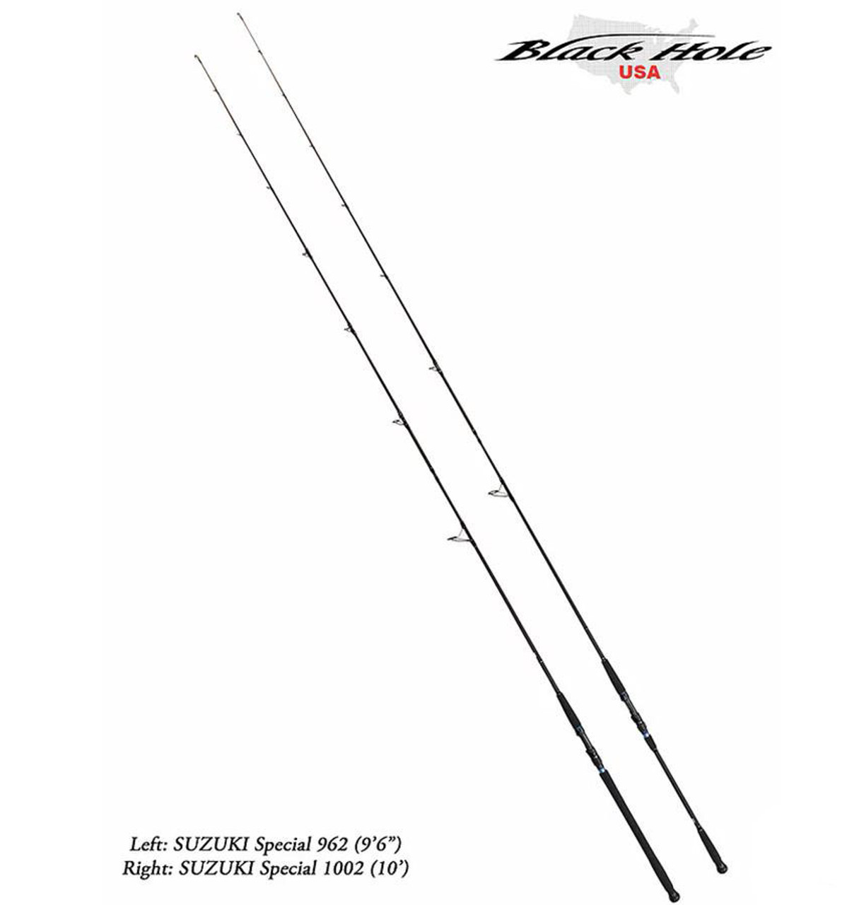 Black Hole USA Suzuki Special Surf Rod (Length: 9'6) - Hero Outdoors