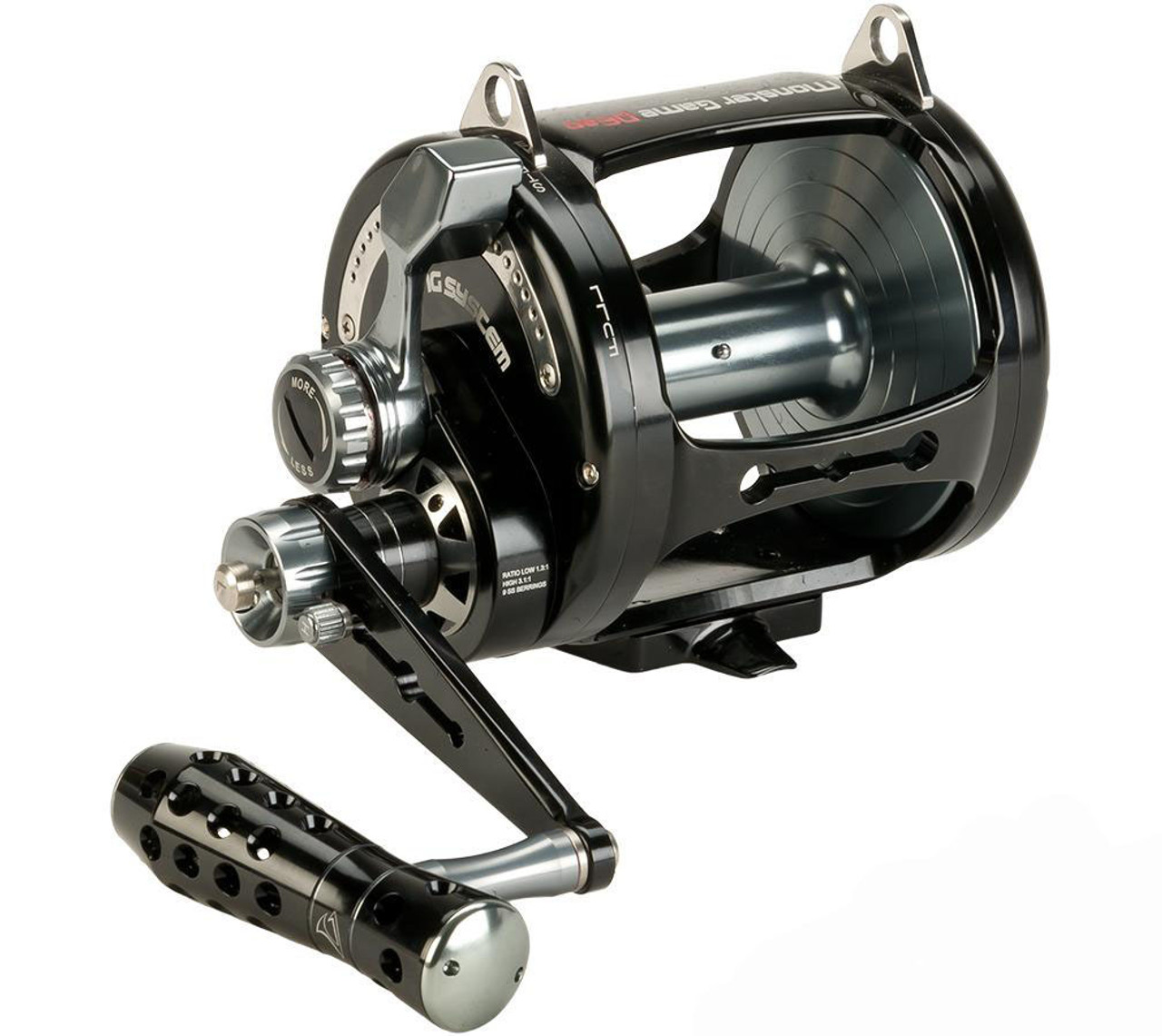 Jigging Master Monster Game High Speed Fishing Reel (Color: Black