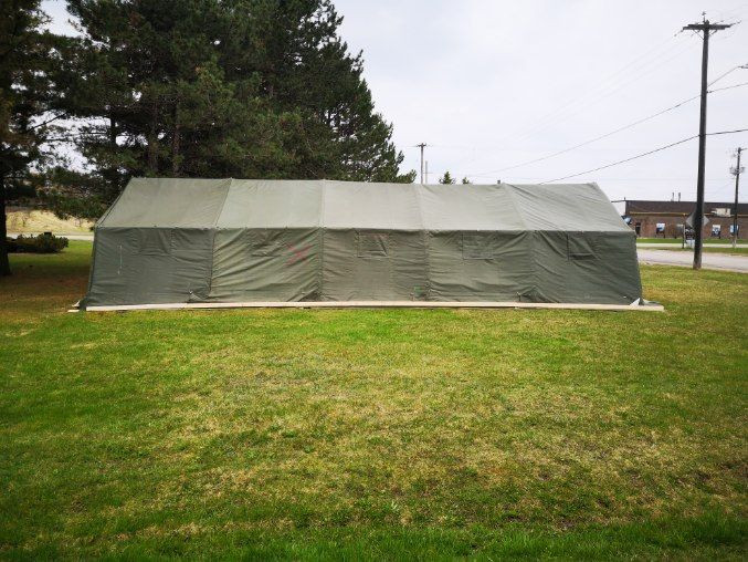 canadian military tent