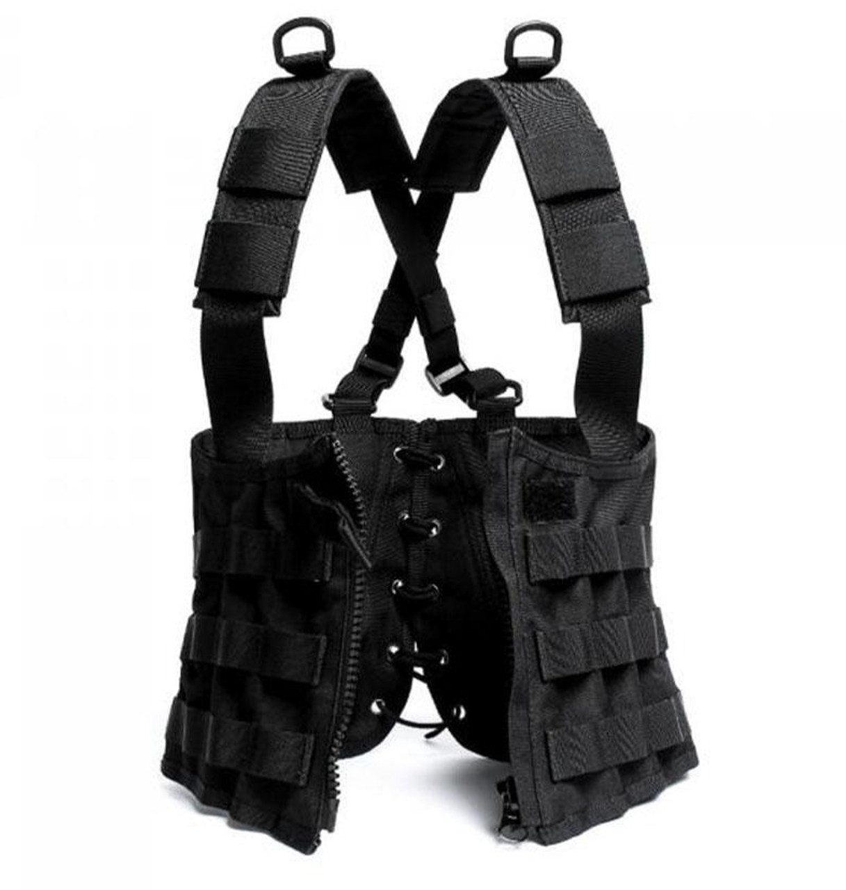 個人装備 LayLax 2WAY HIGH CAPACITY POUCH BK Laylax Battle Style Ladies Tactical Corset Rig Light (Color