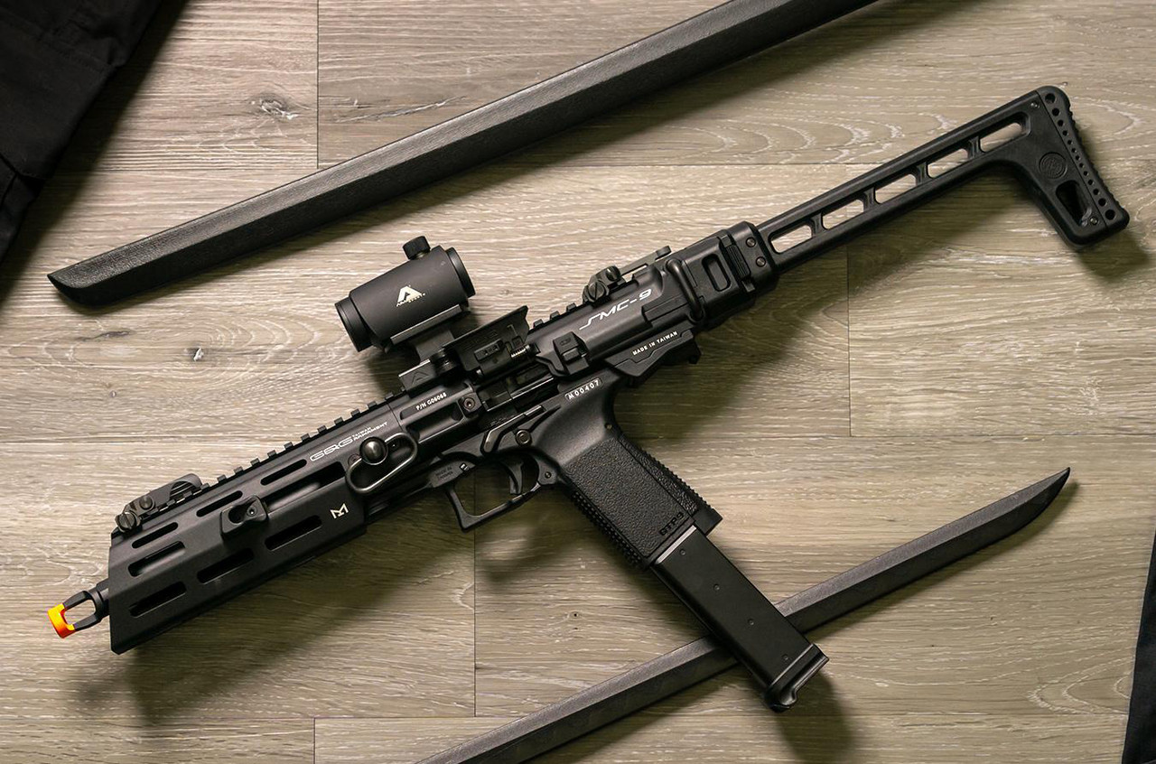 G&G Armament SMC-9 Gas Blowback Pistol Caliber Carbine Conversion