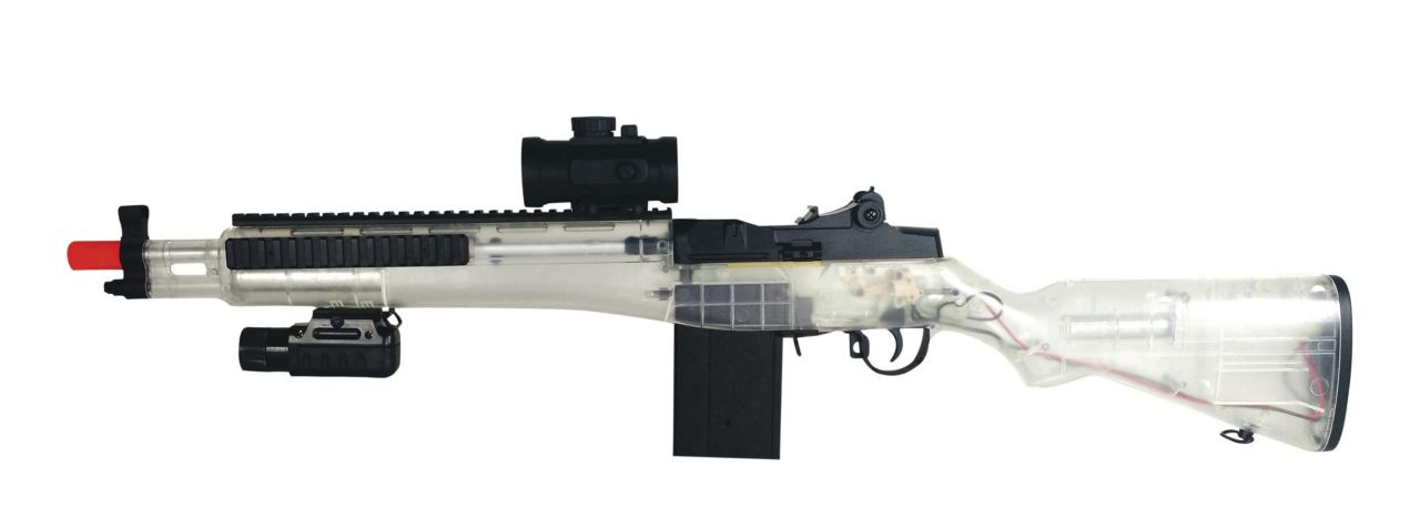 M14 Socom Automatic Electric Airsoft Rifle Combo - BONEYARD - Hero
