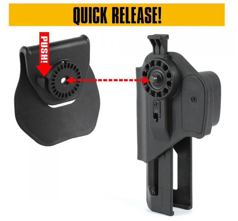 Laylax Breakout Polymer Holster for Tokyo Marui SOCOM Mk23 Non