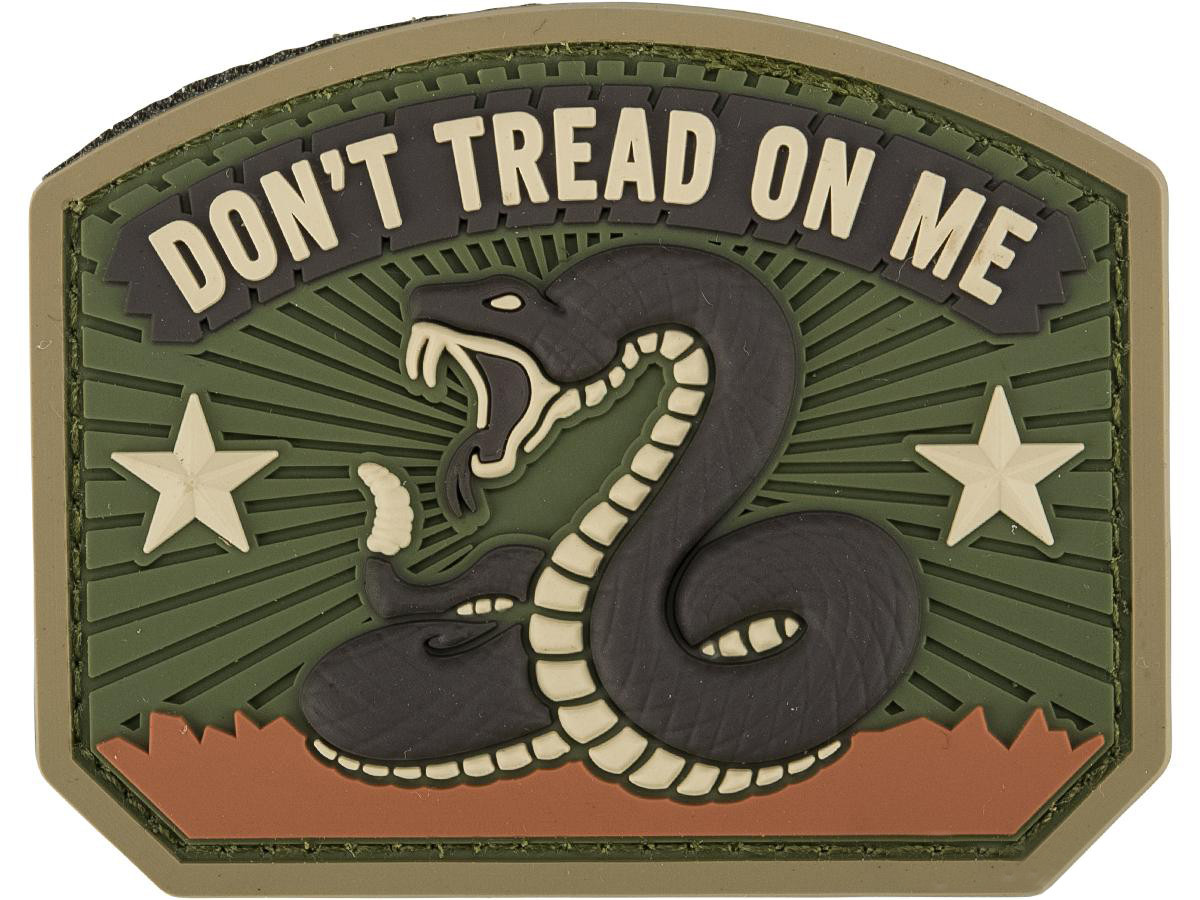 Mil-Spec Monkey "Don't Tread" PVC Morale Patch - Hero Outdoors