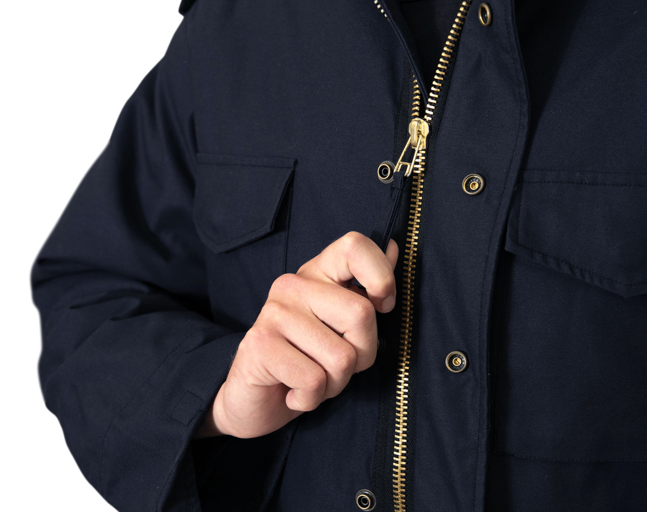 Navy blue m65 sales field jacket