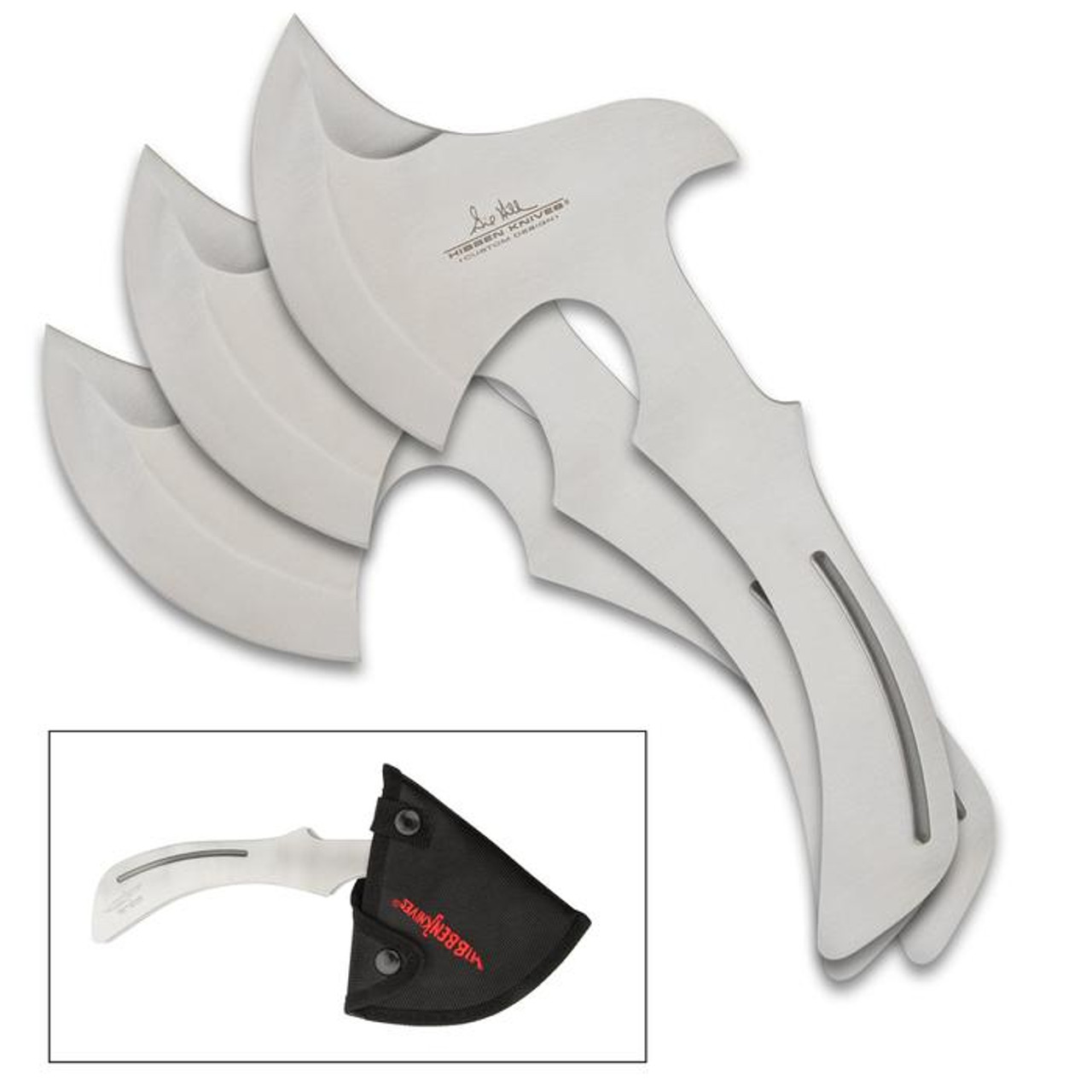 Hibben Throwing Axe And Knife Set One