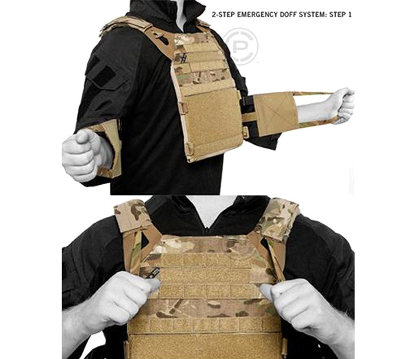 Crye Precision Jumpable Plate Carrier 2.0 JPC (Color: Coyote Brown