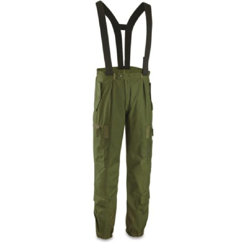 Genuine Swedish thermal tanker pants m90 Olive BDU trousers w braces overall NEW