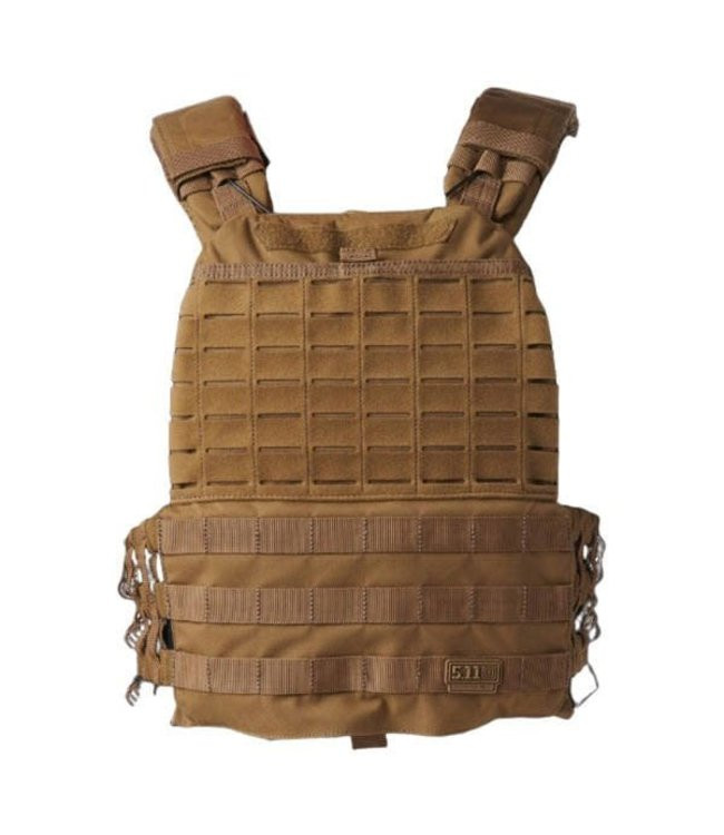 5.11 Tactical TacTec Plate Carrier (Color: Kangaroo) - Hero Outdoors