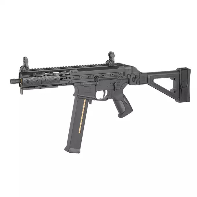 Double Eagle UTR45 Airsoft AEG SMG w/ M-Lok Handguard and Falcon