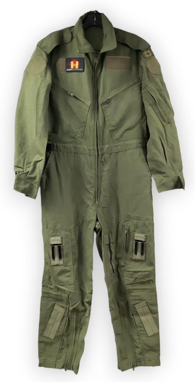 Canadian Armed Forces Flight Suit - Olive Drab - Medium/Short - Hero  Outdoors