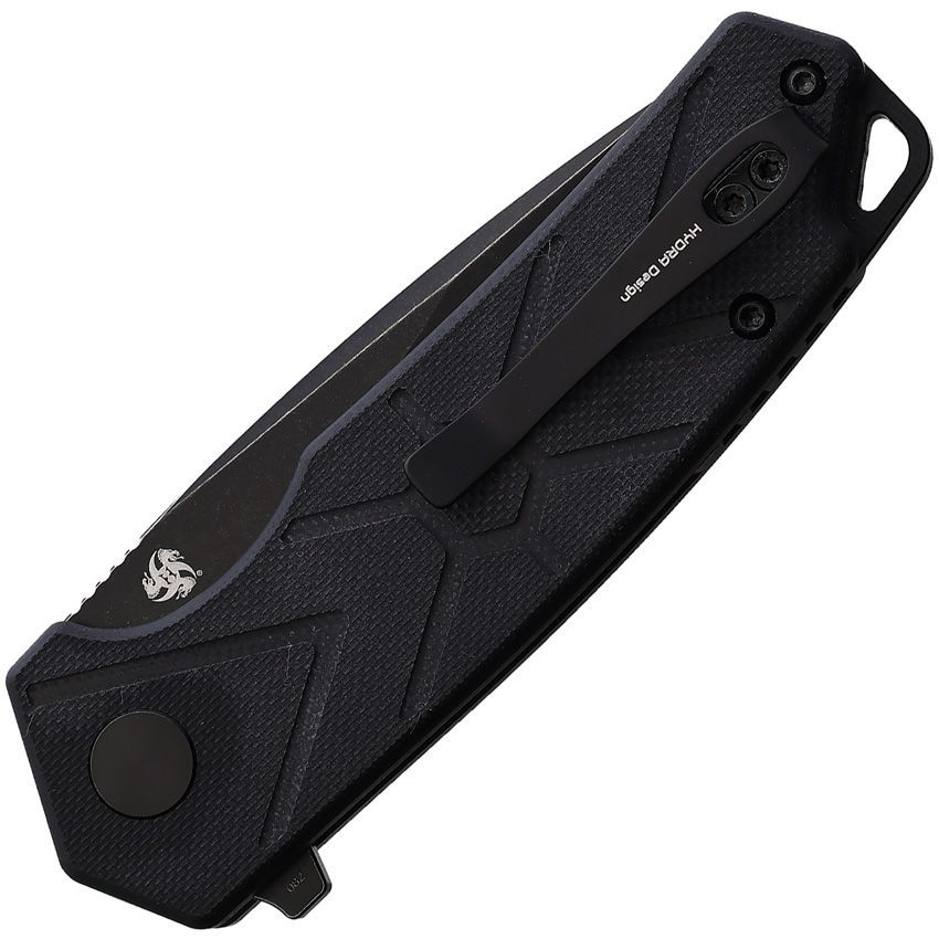 Button Lock Black G10
