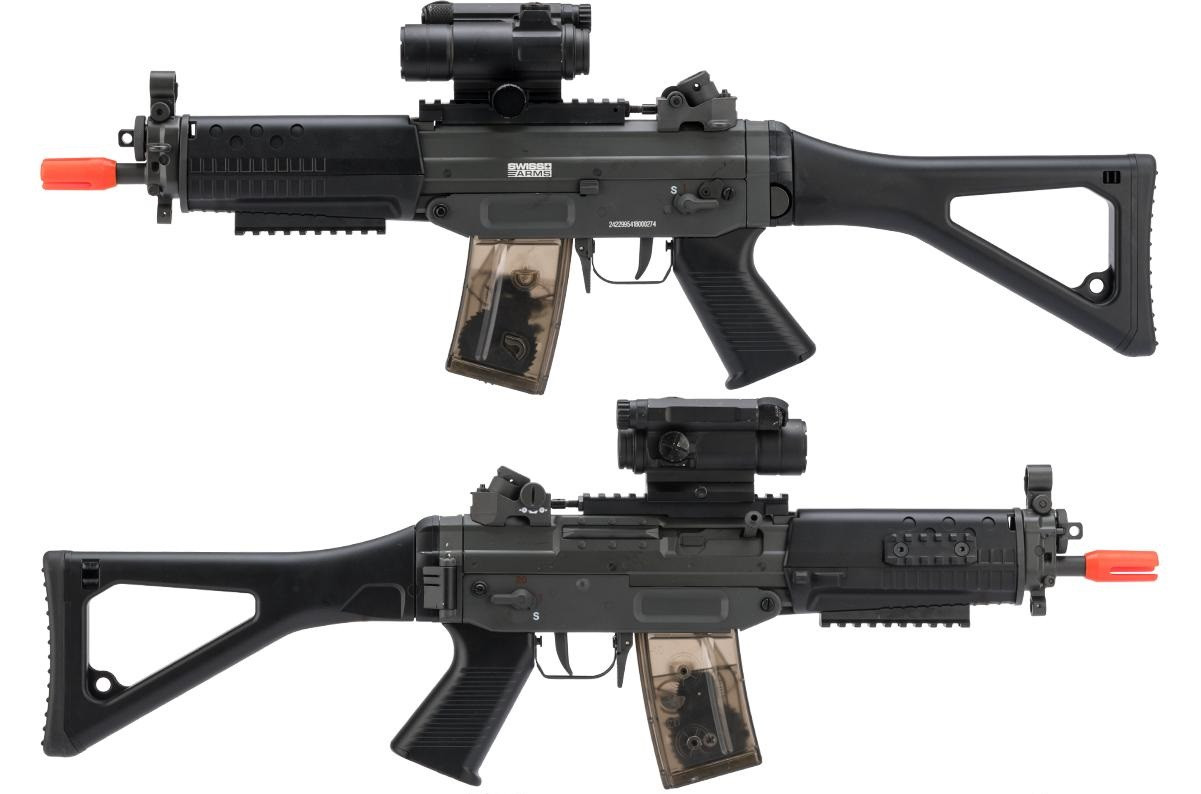 Cybergun / Swiss Arms Licensed SG552 Commando Airsoft AEG Rifle