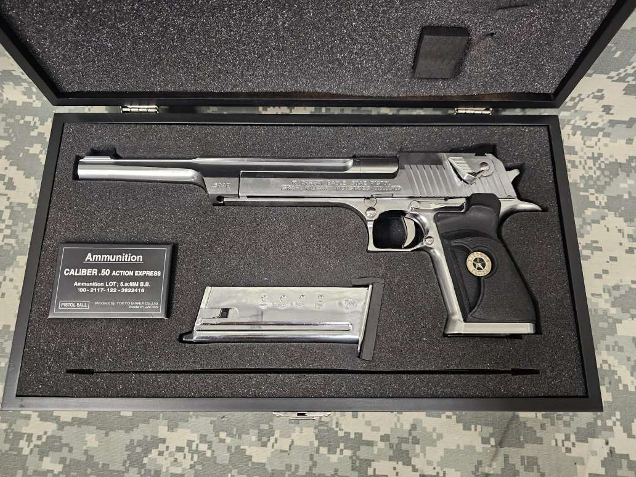 トイガン biohazard limited Edition DE50AE New Tokyo Marui DE50AE Resident Evil 2 '98 first limited