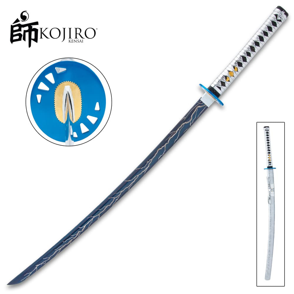Kojiro Lightning Katana And Scabbard - Hero Outdoors