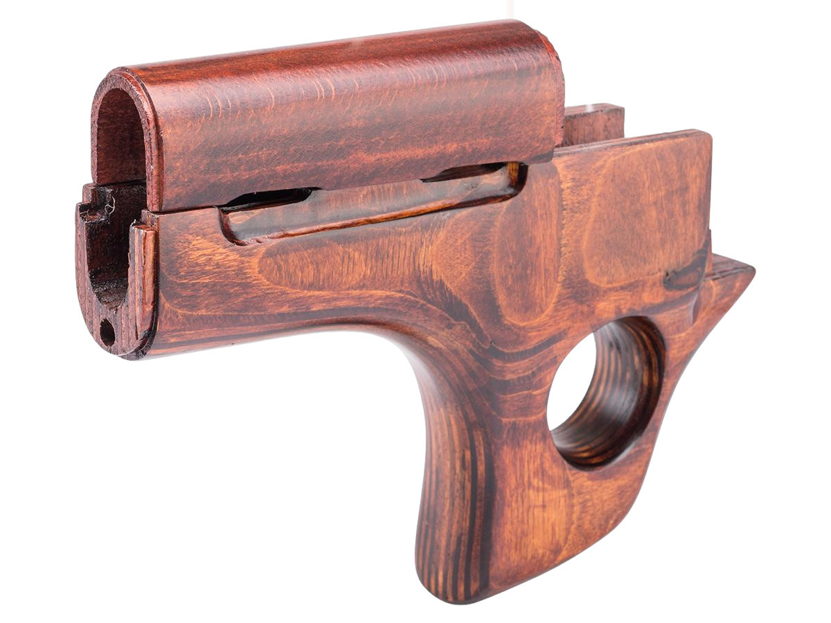 AK用木製パーツ等 Matrix Battle Axe Real Wood Furniture Kit for AK Series Airsoft