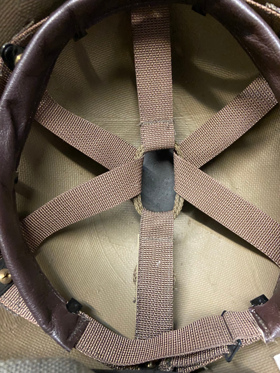 Sadf Riot Control SADF/SANDF M87 Aramid/Kevlar SAPHI Helmet W/Riot Face Shield Mount