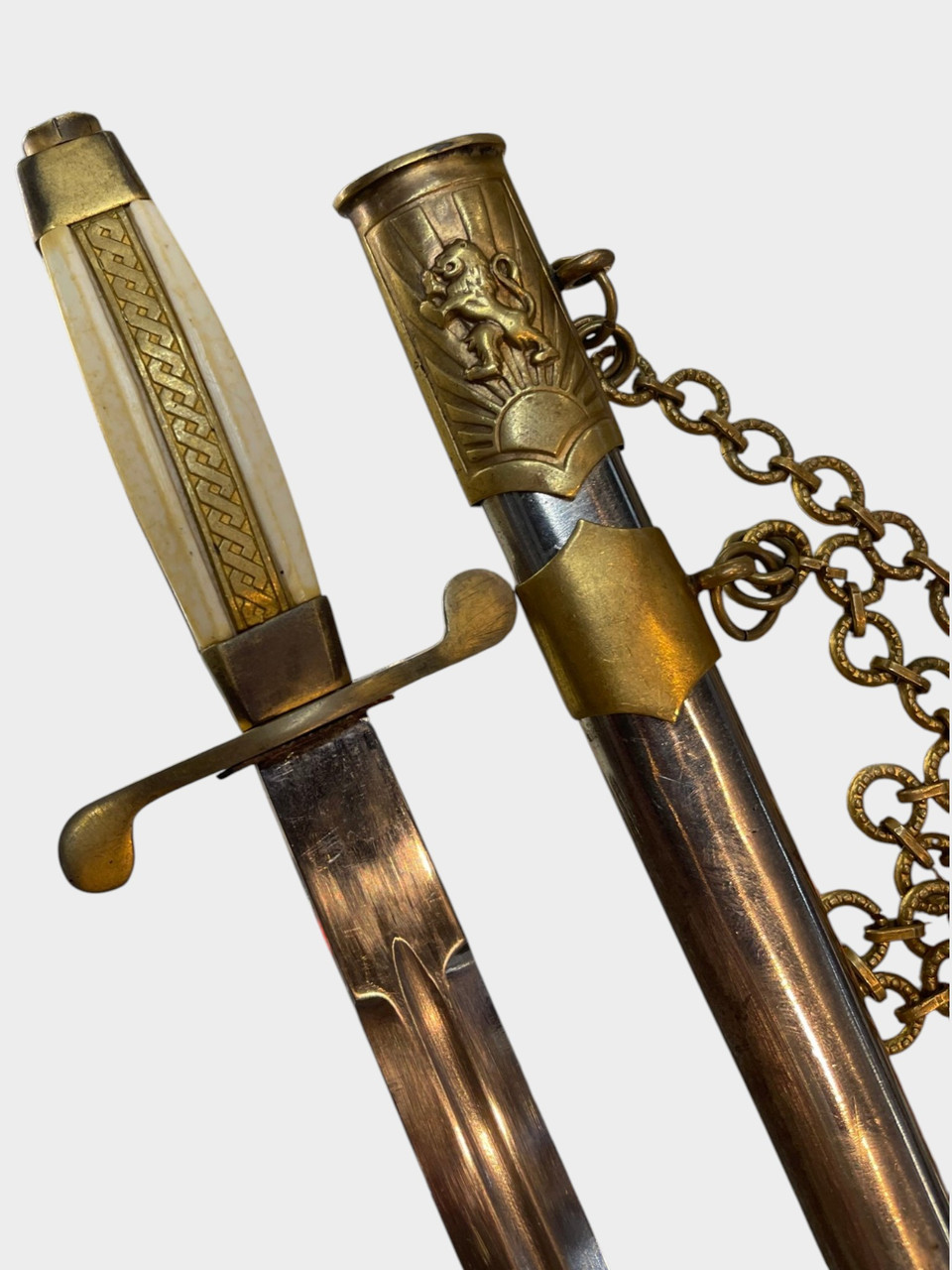Rotual Dagger Bulgarian Army Officers Ceremonial Dirk/ Dagger